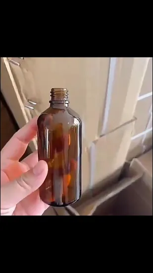 Professional 5ml-120ml Essential Oil Glass Bottle with Screw Ring Flat Cap and Rubber and Glass Dropper/Pipet in Cosmetic or Medical Packaging