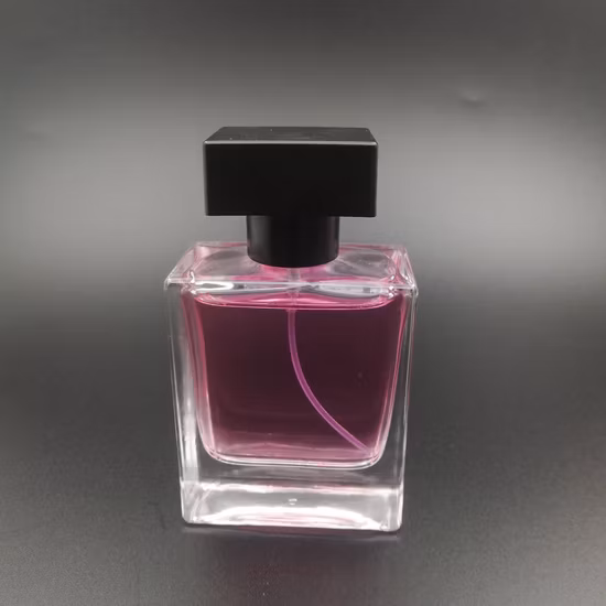 カスタマイズされた 10 ミリリットル 35 ミリリットル 50 ミリリットル 100 ミリリットルクリアスプレーガラス香水瓶 80 ミリリットル正方形ガラスボトルアロマセラピーボトル化粧品ローションボトル